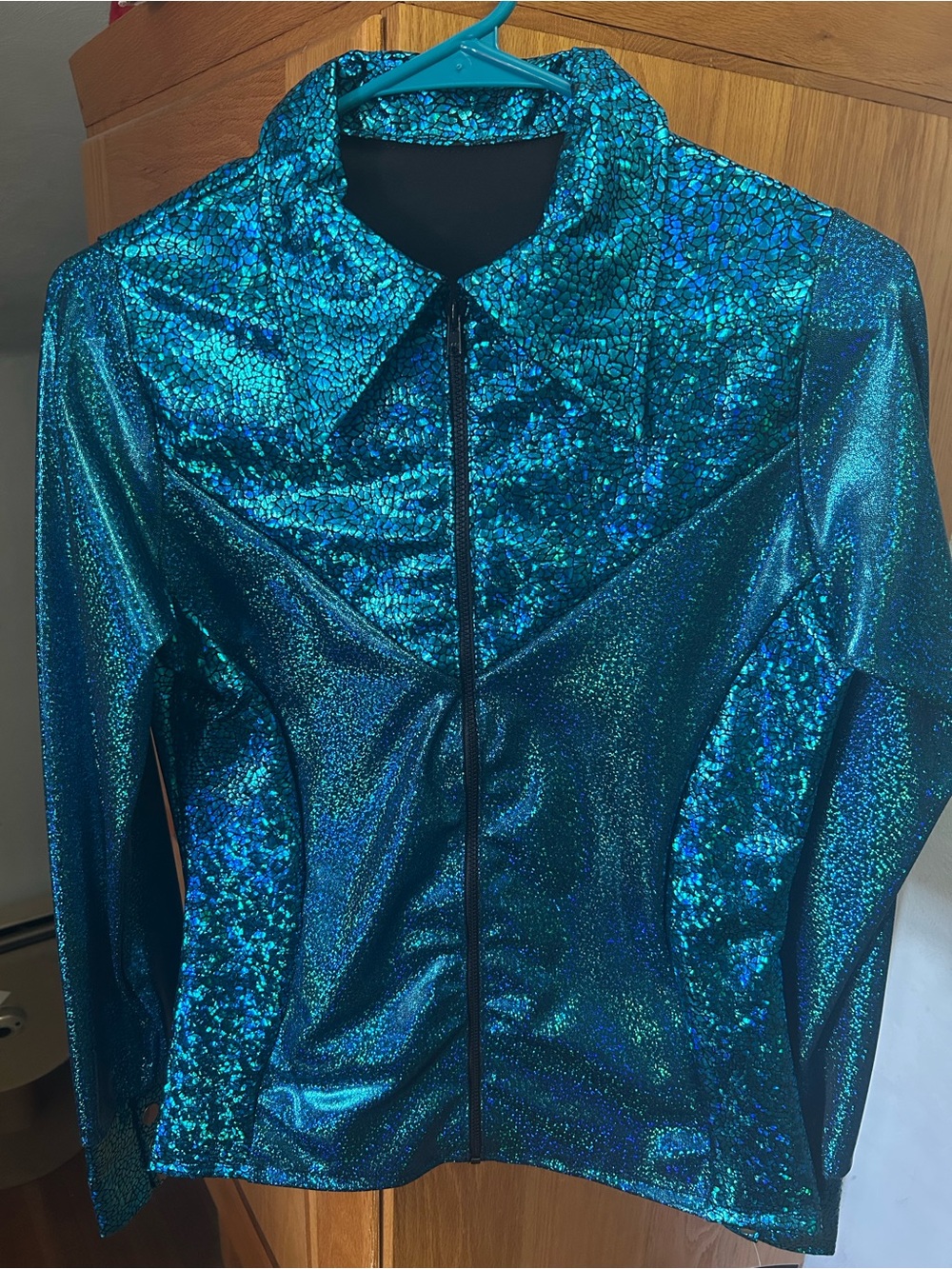 Riverside western turquoise show shirt